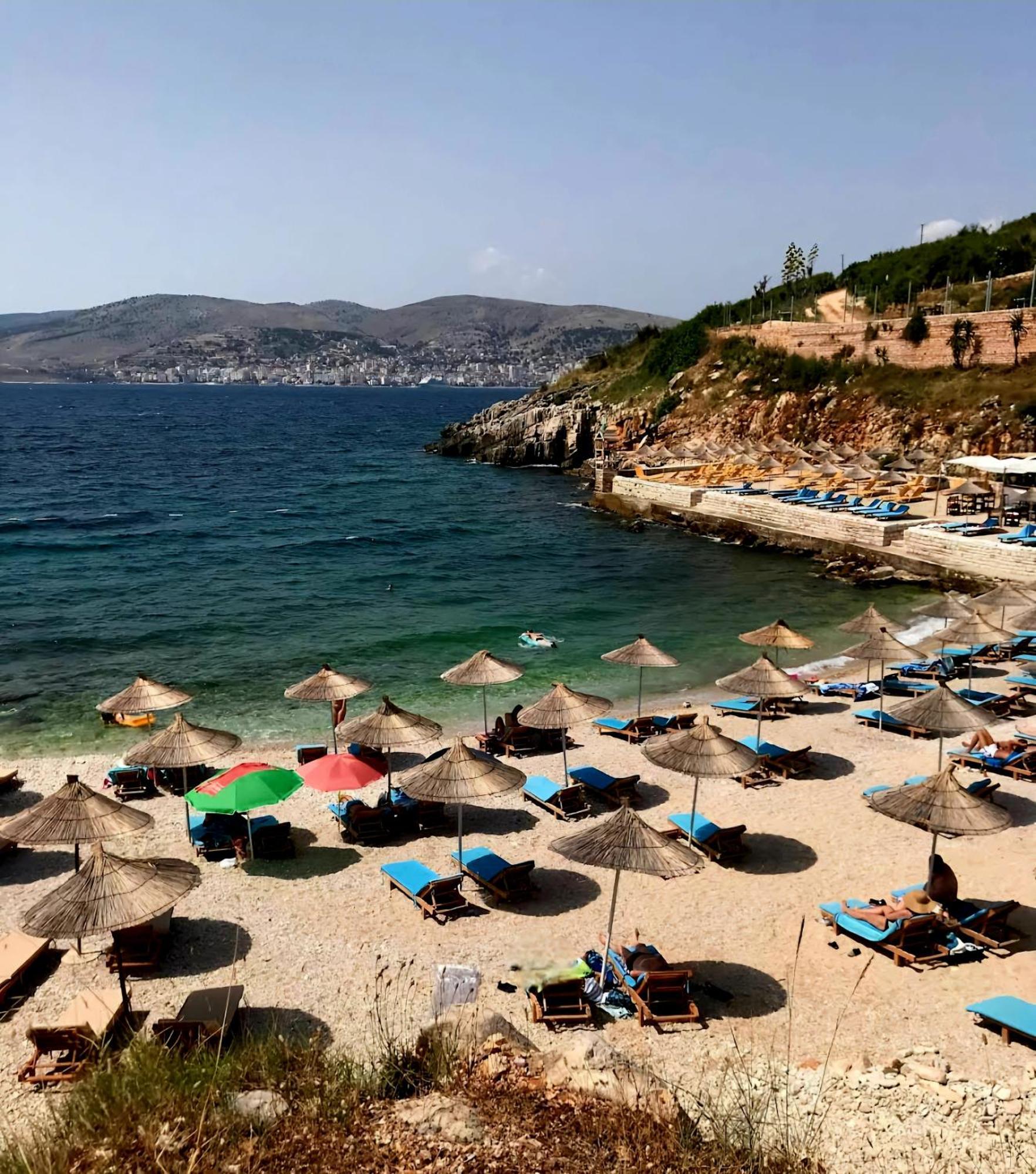 Blue Mare Apartments Sarandë 外观 照片